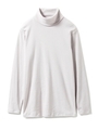 【GELATO PIQUE HOMME】シルクMIXハイネックプルオーバー/GRY