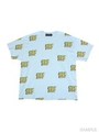 【MILKBOY】CARTOON LOGO TEE/ライトブルー