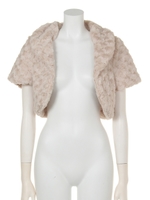 【Rew de Rew】ファーボレロ（8R19-10066）/ベージュ