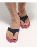 【WEB限定】フェイクスエード リゾートサンダル/ラズベリーピンク(073)