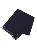 【ユニセックス】ソリッドカラーストール(マフラー)/ネイビー(093)