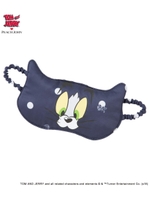 【人気キャラ「トムとジェリー」コラボ】サテンアイマスク/ネイビー