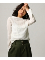 【洗える】ノーザンボイルブラウス/ホワイト(002)