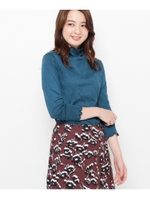 ◆ワッシャーハイネックプルオーバー/モスグリーン(024)