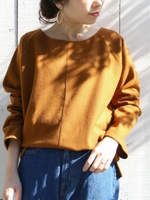 ウールライクプルオーバー/キャメル