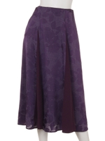 オパールフラワーフレアースカート/PPL