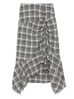 ギャザーラッフルロングスカート/IVR