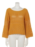 クロシェライクニットPO/YEL