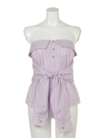 シャツベアトップス/LV