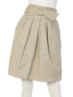 ジャガードスカート（8R10-087110）/モカ