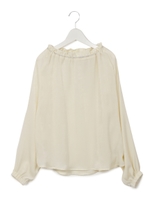 ストリングブラウス/IVORY