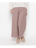 ソフティナピーチ 裏起毛ワイドパンツ/ピンク(072)