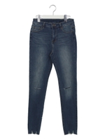 ダメージストレッチスキニーPT/ブルー