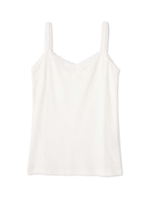 テレコレースキャミソール/ホワイト(030)