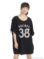 ナンバーロゴビックTシャツ/ブラック