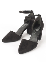 ネックベルトセパレートパンプス/ピンク