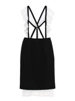 ハーネススカート/ブラック×ホワイト