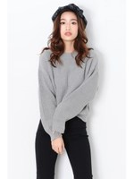 バックレースUPニットTOP/GRAY