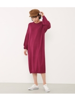 バナナスリーブニットOP/PNK