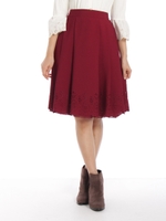 ヒートカットリバーシブルSK/ワイン