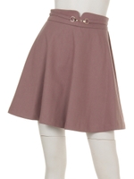 ビット付きフレアSK/モーブピンク