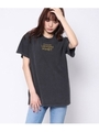 フロント刺繍Tシャツ/ブラック(027)