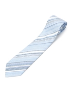 マルチストライプタイ[ メンズ ネクタイ ストライプ レジメンタル ]/ライトブルー(391)