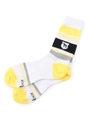 マルチボーダーソックス/レモンイエロー(031)
