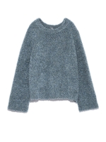 ループヤーンボリュームニット/LBLU