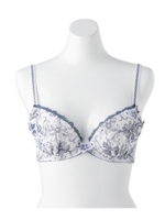 レーヌ ブラジャー/サックス(090)