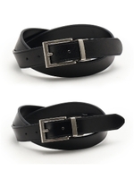 レザーリバーシブルベルト/ブラック(019)