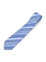 レジメンストライプネクタイ/ライトブルー(391)