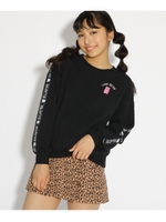 袖ロゴテープワンポイント トップス/ブラック(019)