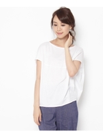 変形スリーブプルオーバー/ホワイト系(002)