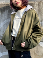 WEGO/2WAYフード付MA-1