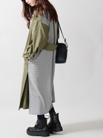 WEGO/チェック配色コート
