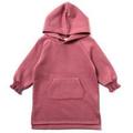 【10%OFF】裏起毛パーカーワンピース