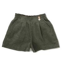 【20%OFF】ウエストボタンキュロット