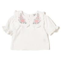 【30%OFF】お花刺しゅう入りブラウス