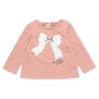 【30%OFF】ダブルリボン裏毛トレーナー