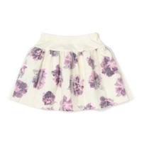 【30%OFF】チュール重ね花柄スカート