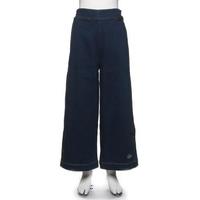 【30%OFF】ボタン開きロゴスリットデニムガウチョ