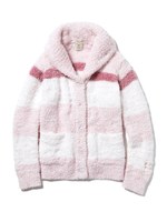 'ジェラート'トリムボーダーショールカーディガン/PNK