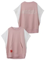 3D EMBROIDERY TOP/ライトピンク