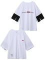 BACK LOGO POCKET TOP/ホワイト