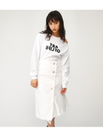 BIG BUTTON ASYMMETRY M／SK/O/WHT1
