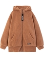 BOA HOODED JACKET/ブラウン
