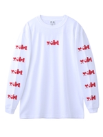 CANDY LOGO L/S TEE/ホワイト