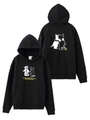 CATS SWEAT HOODIE/ブラック