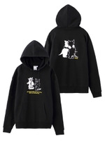 CATS SWEAT HOODIE/ブラック